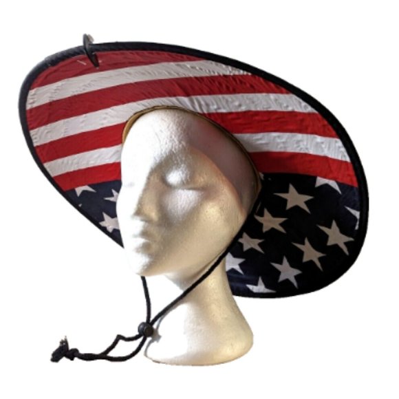 NWT Women Men CLASSIC Lifeguard Hat Straw Beach Wide Brim Sun hat Outdoo… - Picture 3 of 8